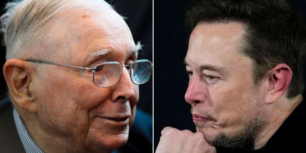 Charlie Munger aurait souhaité soutenir Amazon et parier plus gros sur Apple – et a déclaré que prendre des risques comme Elon Musk le rendrait fou