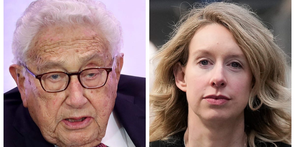 Le lien déroutant d'Henry Kissinger avec la fondatrice en disgrâce de Theranos, Elizabeth Holmes
