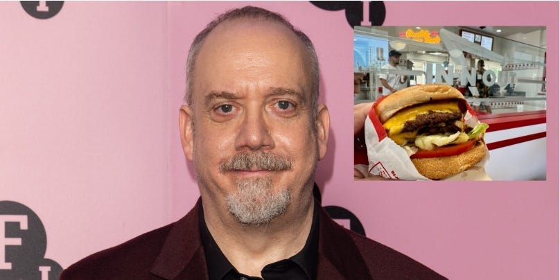 C'est la saison des récompenses, et cela ne signifie qu'une chose : repérer des célébrités en train de déguster des hamburgers In-N-Out