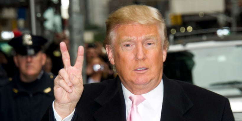 Donald Trump affirme qu'il est responsable du fait que les actions atteignent des niveaux records