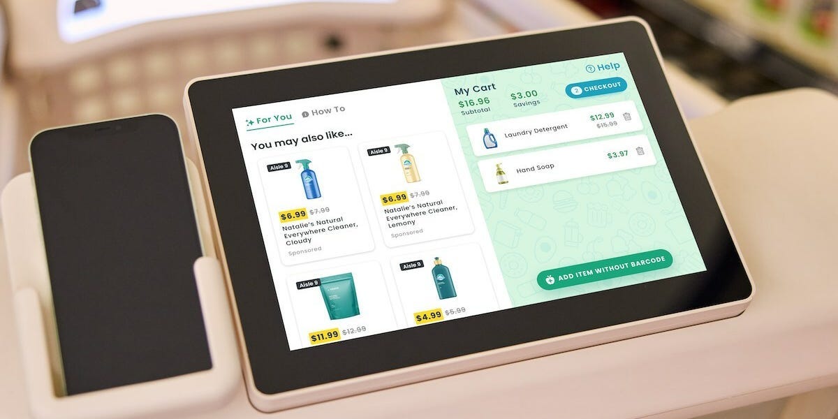 Instacart veut transformer les courses en « Pokémon GO » pour vous inciter à acheter davantage à l'aide de chariots intelligents
