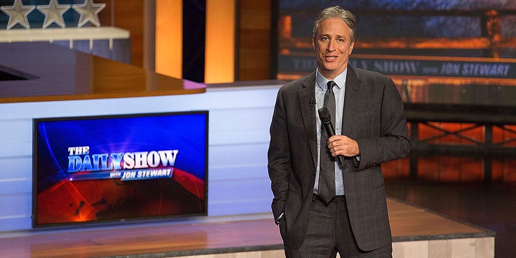 Putain de merde, regarde à quel point le public du Daily Show est devenu petit et vieux.