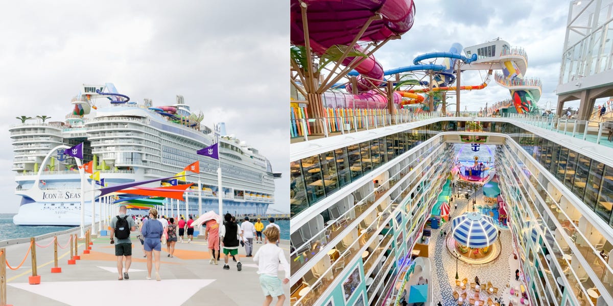 J'ai été l'un des premiers invités à bord de l'Icon of the Seas de Royal Caribbean, à 1 800 $ par personne.  Rien ne m'a préparé à ce que c'était sur le plus grand bateau de croisière du monde.