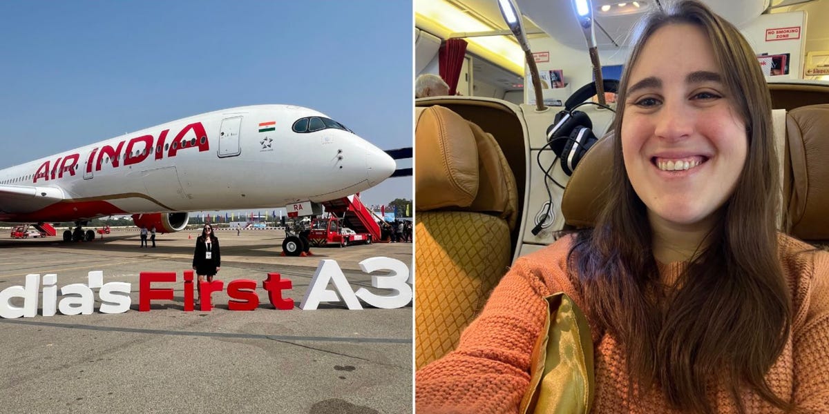 J'ai visité la nouvelle classe affaires A350 d'Air India après avoir piloté son ancien produit 777 pendant 13 heures.  La différence est la nuit et le jour.