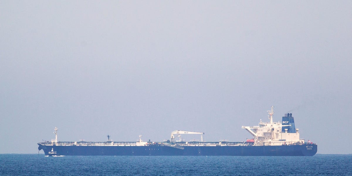 La moitié des pétroliers russes sanctionnés sont désormais à l'arrêt
