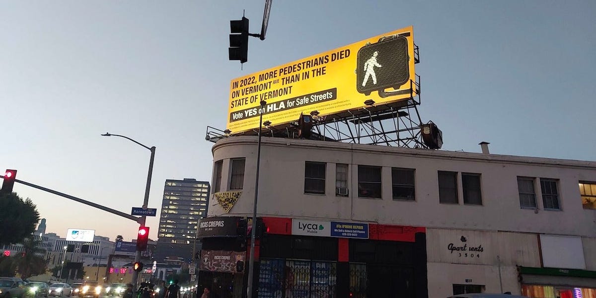 Plus de piétons ont été tués sur Vermont Avenue à Los Angeles que dans l'État du Vermont en 2022 – et c'est devenu une publicité pour une mesure visant à rendre les rues plus sûres