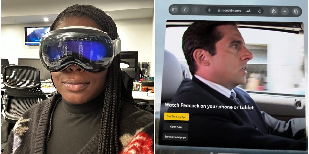 Voici à quoi ça ressemble de regarder un film dans Apple Vision Pro