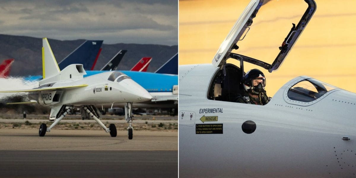 Boom Supersonic vient de faire voler son avion d'essai pour la première fois alors qu'il s'efforce de construire le nouvel avion de ligne le plus rapide au monde – rencontrez le « baby-boom »