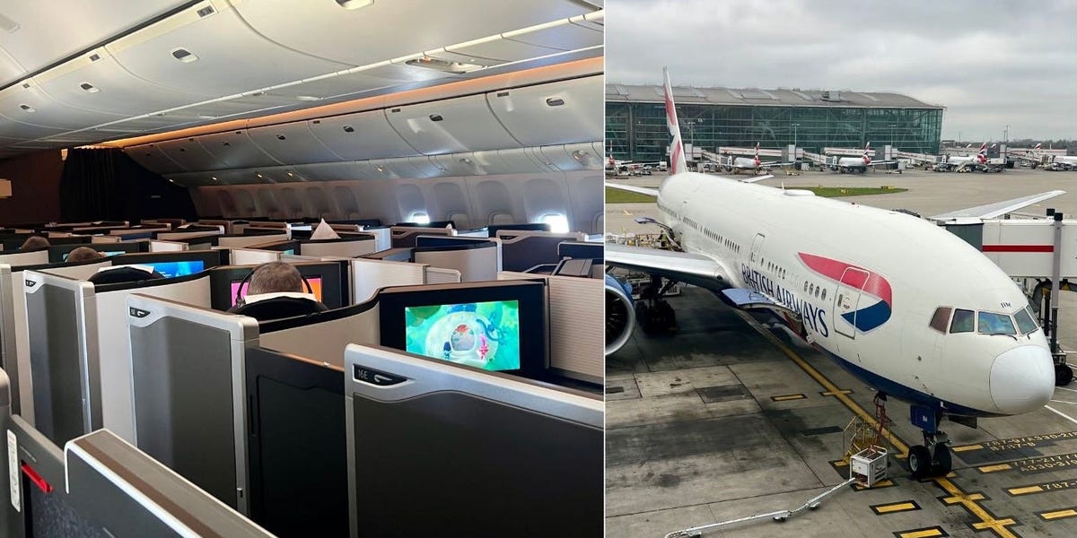 British Airways modernise sa flotte long-courrier en classe affaires Club Suite.  Voici ce que les clients peuvent attendre des nouveaux sièges en forme de nacelle.