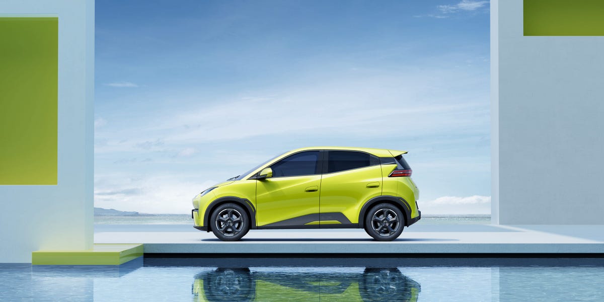 Le véhicule électrique chinois à 10 000 $ arrive en Europe.  Désolé, l'Amérique.