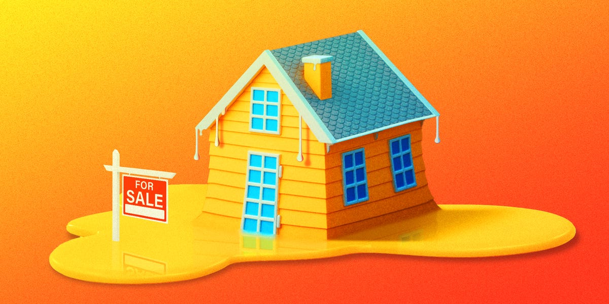 Les vendeurs de maisons font face à un été infernal