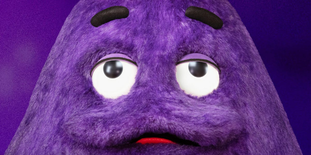 Désolé Grimace, McDonald's ne se soucie pas de ton anniversaire cette année