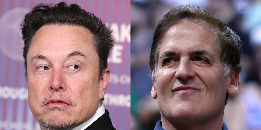 Elon Musk est à nouveau très en colère contre Mark Cuban