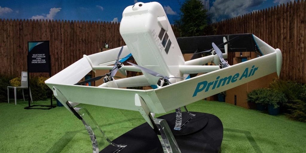 Les drones de livraison d'Amazon sont si bruyants qu'ils ressemblent à une « ruche d'abeilles géante »