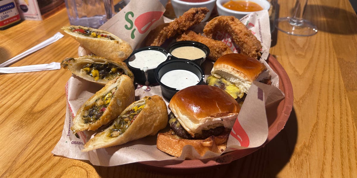Je suis allé chez Chili's un vendredi. Les longs délais d'attente pour une table ont montré que c'était un moment.