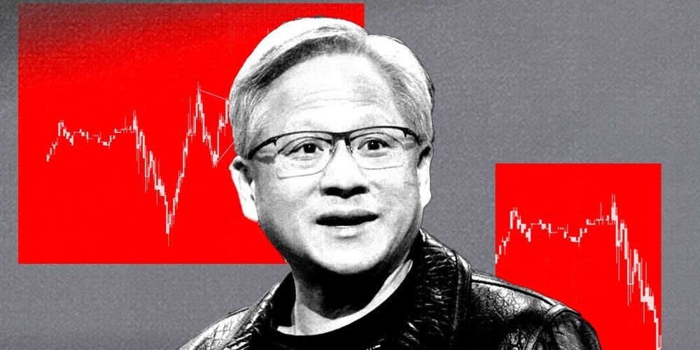 Nvidia Stock a franchi une ligne rouge qui pointe plus de douleur après la déroute Deepseek de cette semaine