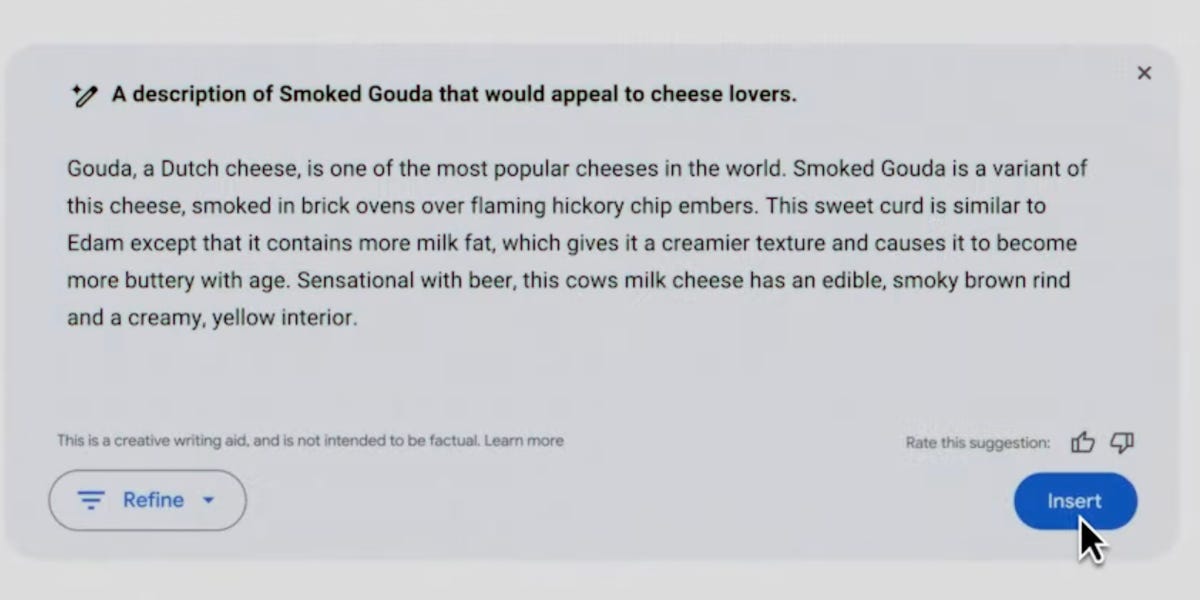 Google Tweaks Super Bowl AD qui a montré que son IA donnait une réponse incorrecte sur le fromage Gouda