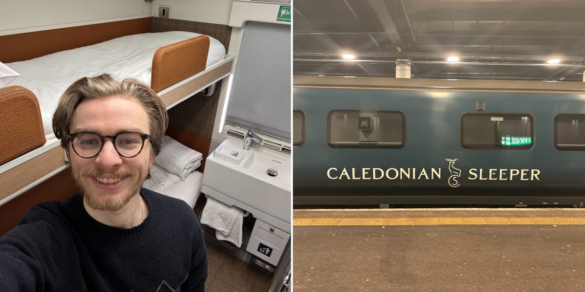 J'ai pris le train dormant calédonien de 360 ​​$ pour l'Écosse. Les 7 heures étaient luxueuses - mais dormir était un vrai défi.