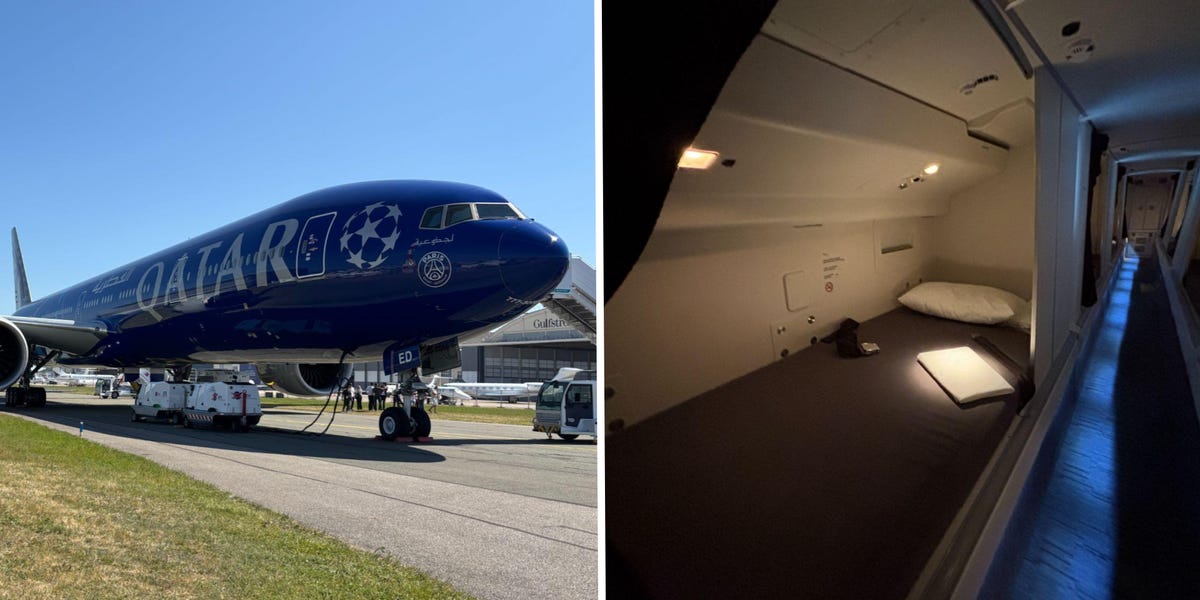 Voir à l'intérieur de la zone cachée où les agents de vol du Qatar Airways dorment sur des vols long-courrier Boeing 777