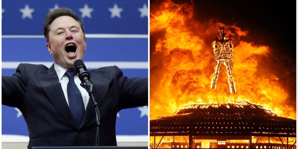 Des affaires commerciales nées chez Burning Man, de la location du PDG de Google à un investissement dans des drones