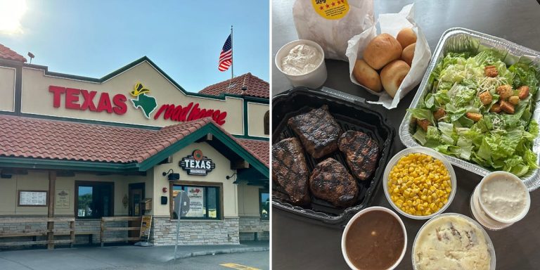 Nous avons essayé l&rsquo;accord de 55 $ de la famille du Texas Roadhouse. C&rsquo;était une grande valeur pour nous 4.