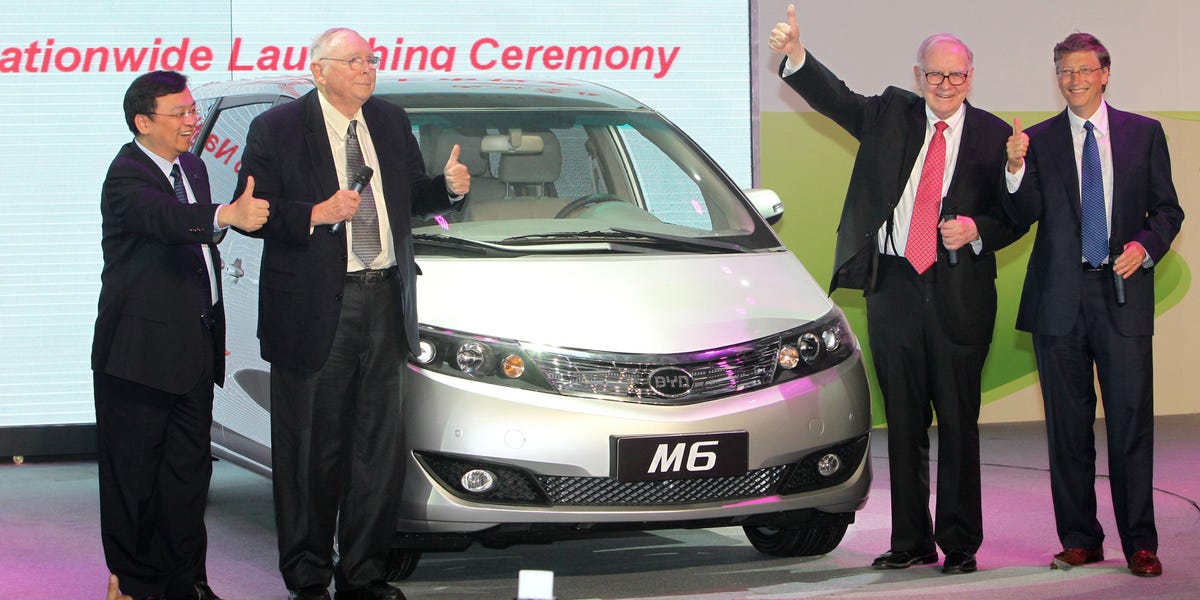 Byd Stock baisse après la sortie de Berkshire de Warren Buffett