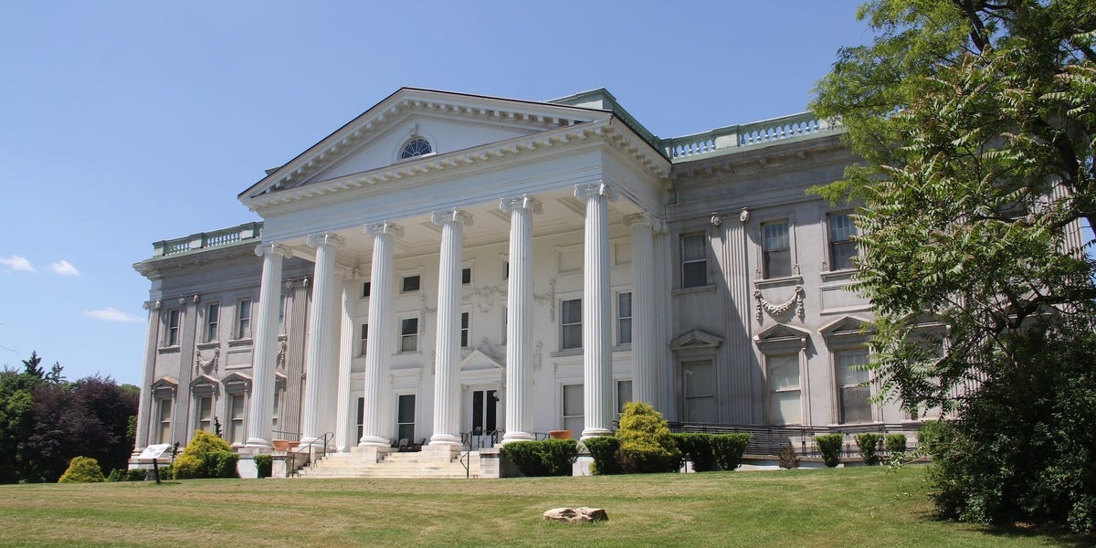 Photos: Dans un manoir d'âge doré dont les propriétaires avaient des billets titanesques