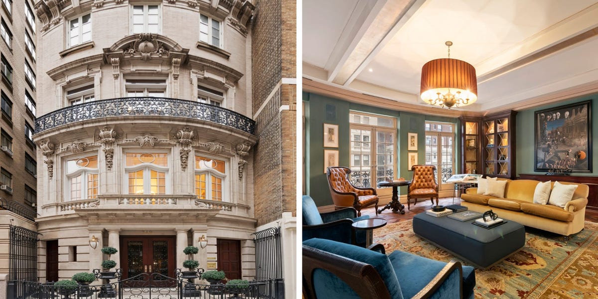 Découvrez un manoir de l'âge d'or dans l'Upper West Side au prix de 30 millions de dollars