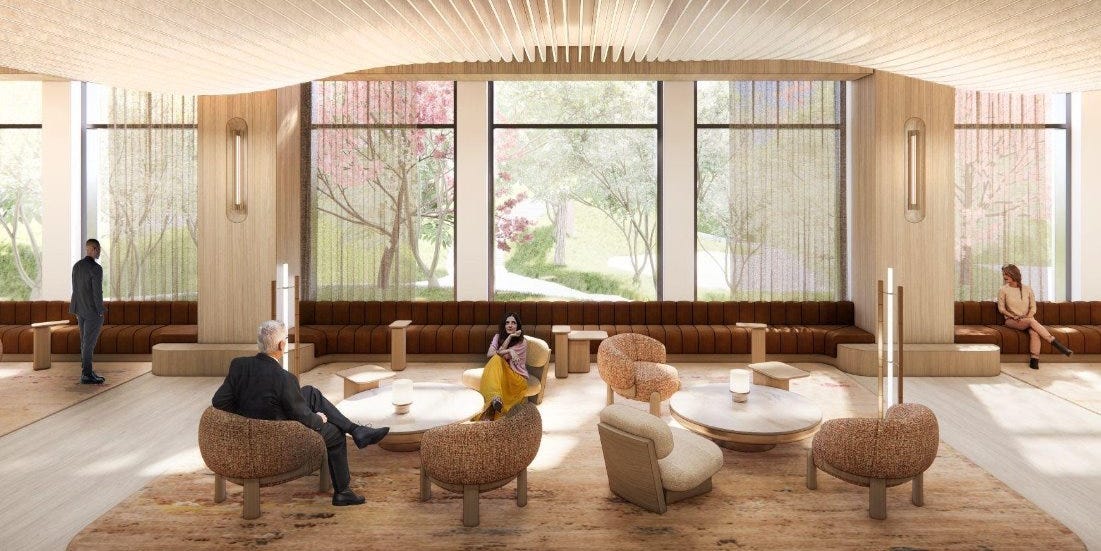 Entrez dans le bureau de Dallas de Goldman Sachs pour 5 000 travailleurs