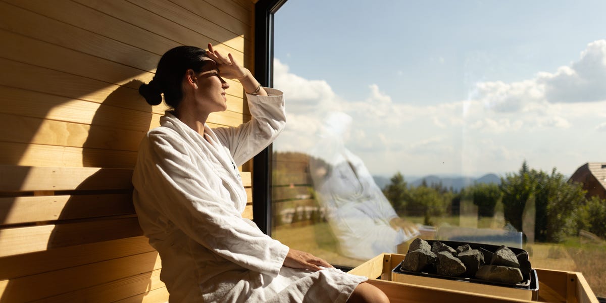 Les saunas à domicile sont devenues populaires auprès des propriétaires riches