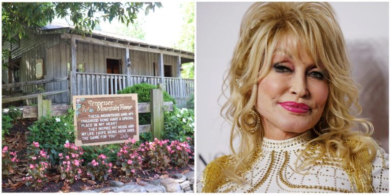 Photos de la maison d&rsquo;enfance de Dolly Parton à Dollywood
