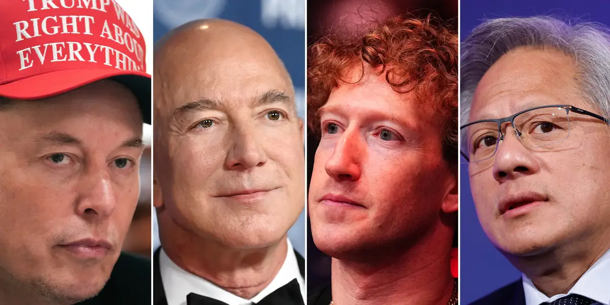 5 patrons de la technologie ont perdu 26 milliards de dollars suite à la chute des stocks d'IA de jeudi