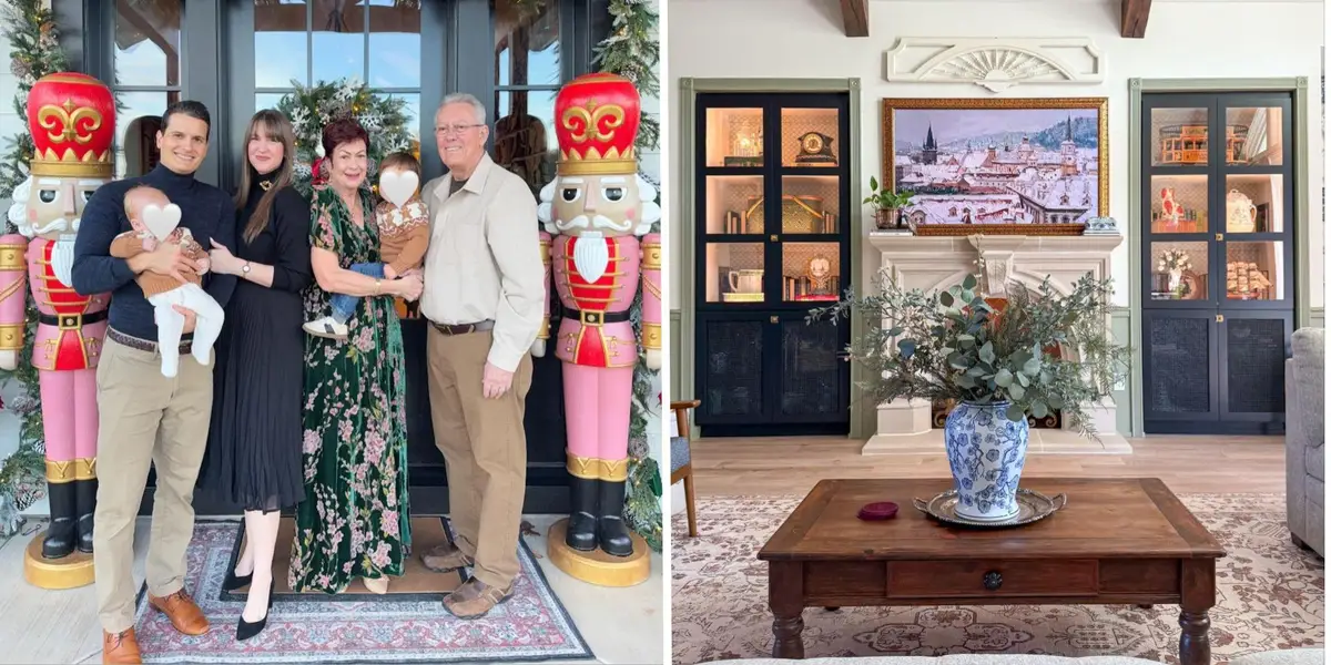 À l'intérieur de la maison multigénérationnelle personnalisée d'une famille dans l'Oregon