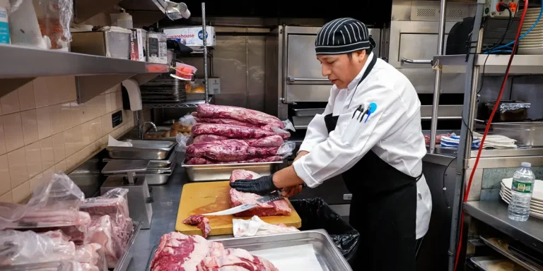 J&rsquo;ai passé une journée dans un steakhouse de Wall Street mais je n&rsquo;ai pas trouvé le déjeuner puissant