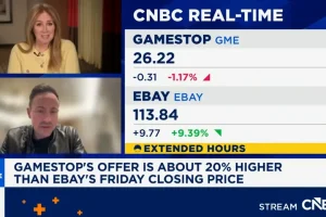 Entretien très gênant du PDG de GameStop après une offre eBay de 55,5 milliards de dollars