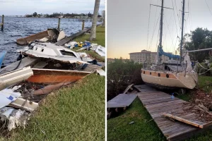 J&rsquo;ai quitté la Floride à cause des ouragans et des inondations ; Déplacé vers NC
