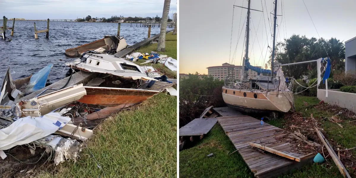 J'ai quitté la Floride à cause des ouragans et des inondations ; Déplacé vers NC