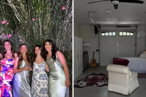Une femme a emménagé dans le garage de ses parents pour faire de la place à ses grands-parents