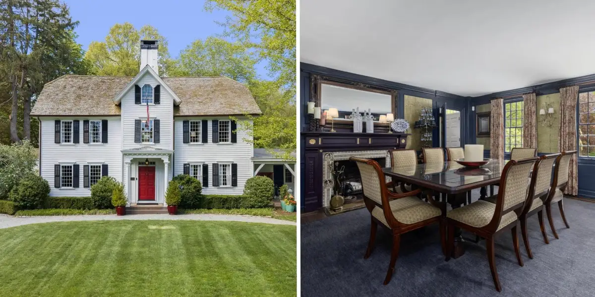 Une maison coloniale vieille de 300 ans à Rhode Island est en vente pour 3 millions de dollars
