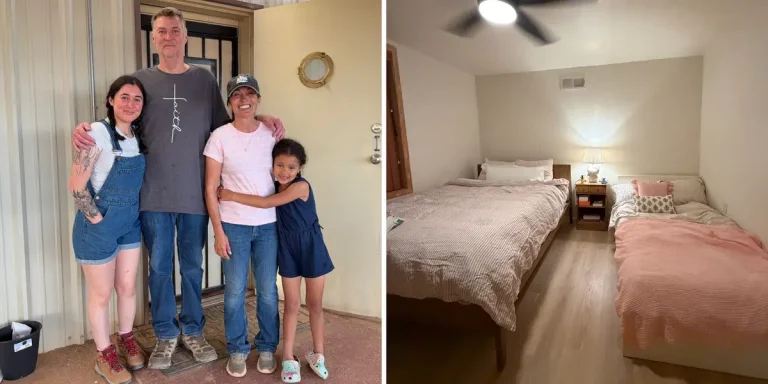 Une mère célibataire a emménagé dans le garage de ses parents pour rembourser sa dette étudiante

