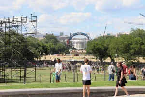 Les changements de Trump à Washington DC : la ville ressemble à un chantier de construction, photos