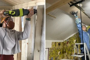 J&rsquo;ai construit moi-même une petite maison pour moins de 50 000 $. Cela m&rsquo;aide à économiser de l&rsquo;argent.