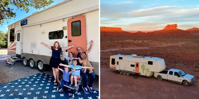 Une famille de 5 personnes a quitté Brooklyn pour voyager à temps plein dans un camping-car, ça vaut le coup
